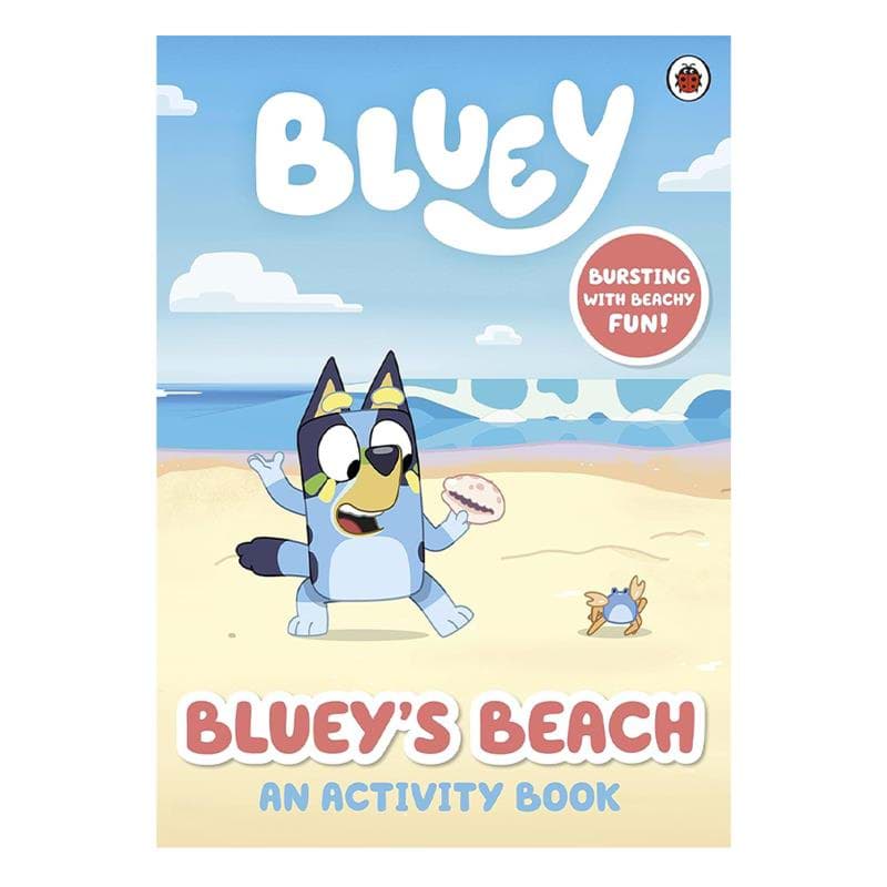 Bluey - Blueys Beach An Activity Book resmi