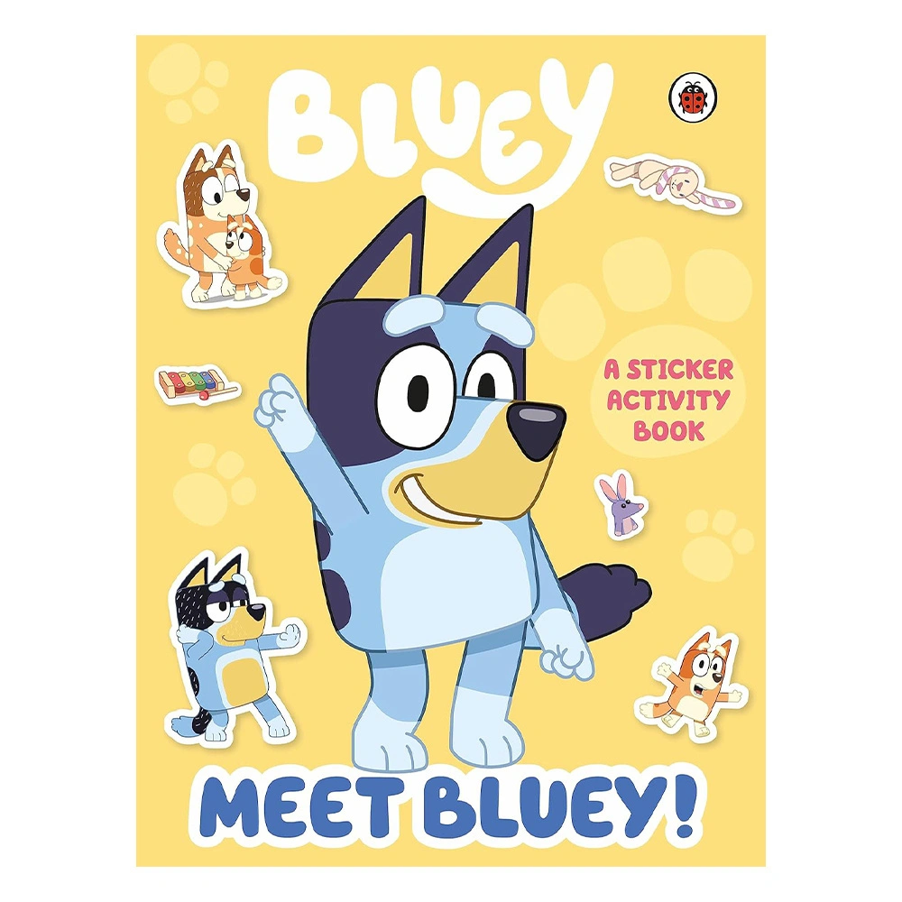 Bluey - Meet Bluey Sticker Activity Book resmi