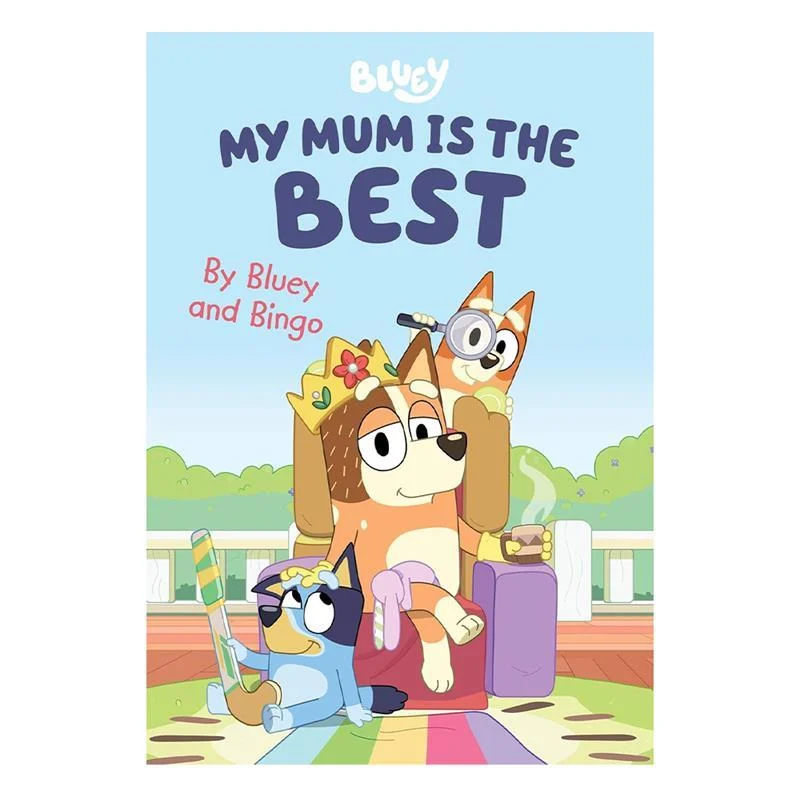 Bluey - My Mum Is The Best - Board Book resmi