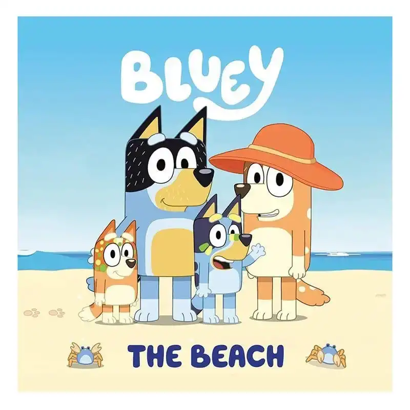 Bluey - The Beach - Paperback resmi