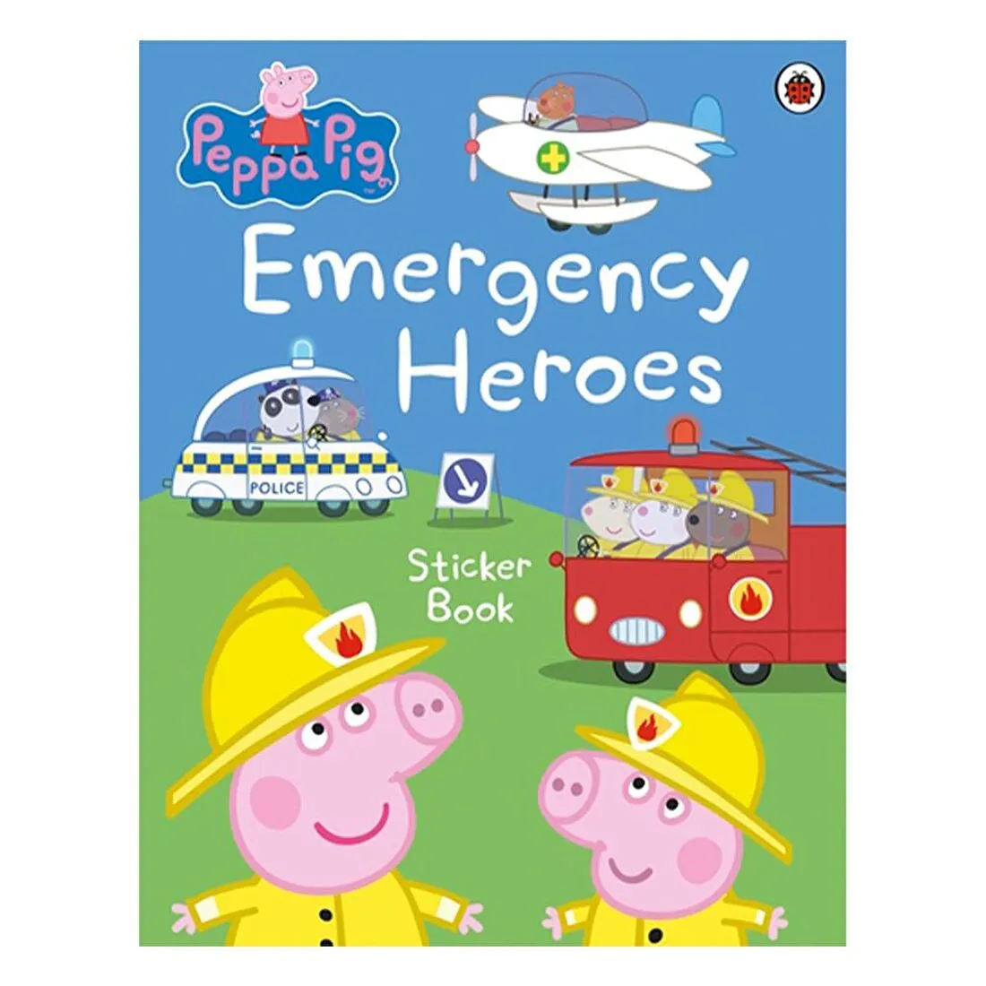 PEPPA PIG - EMERGENCY HEROES STICKER BOOK resmi