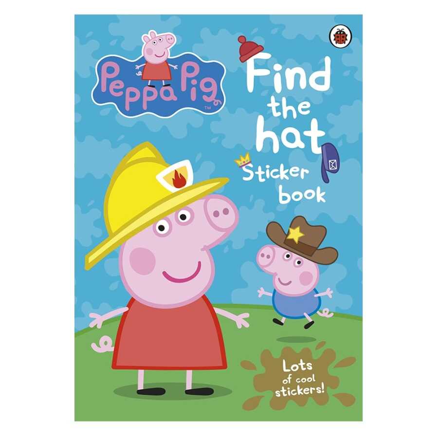 PEPPA PIG: FIND THE HAT STICKER BOOK resmi
