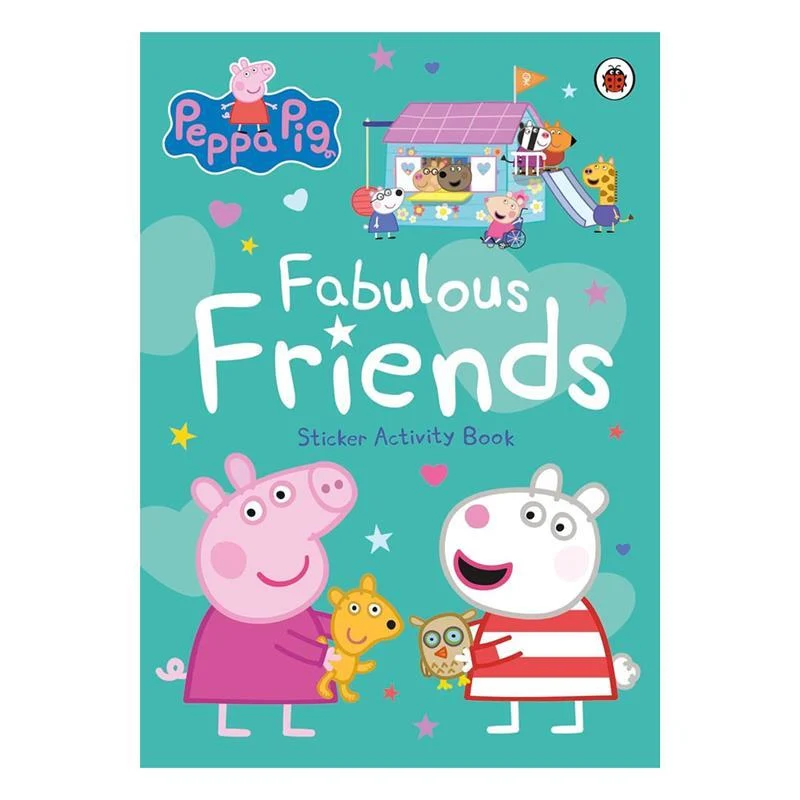 Peppa Pig - Fabulous Friends Sticker Activity Book resmi