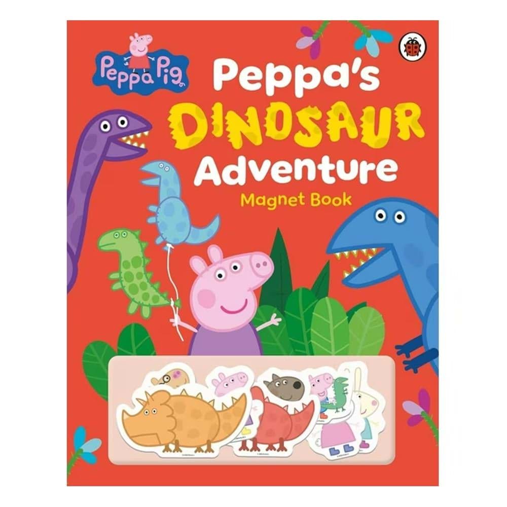 Peppa Pig - Peppas Dinosaur Adventure Magnet Book resmi