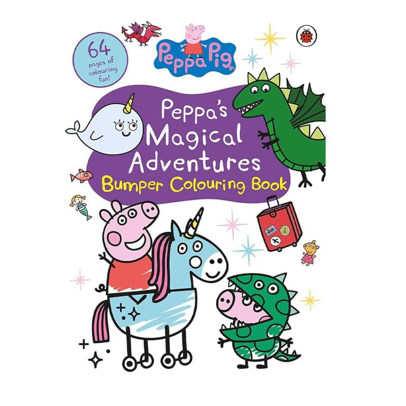 Peppas Amazing Adventures Bumper Colouring Book resmi