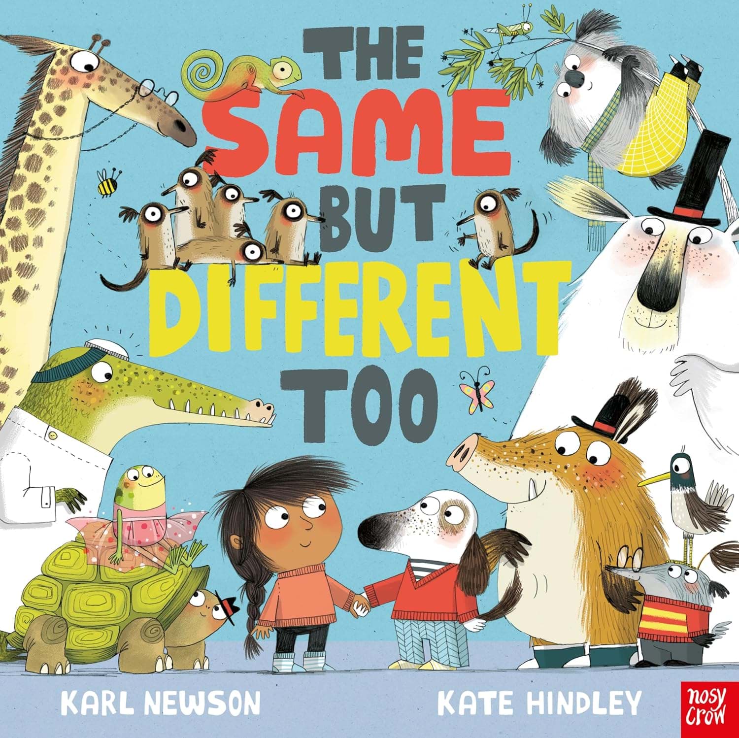 The Same But Different Too - Board Book resmi