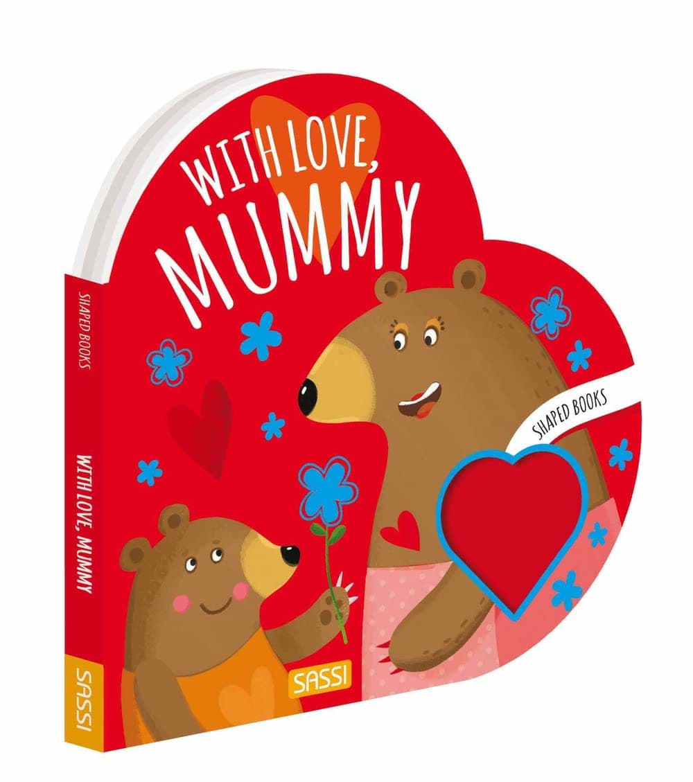 Shaped Books - With Love Mummy resmi
