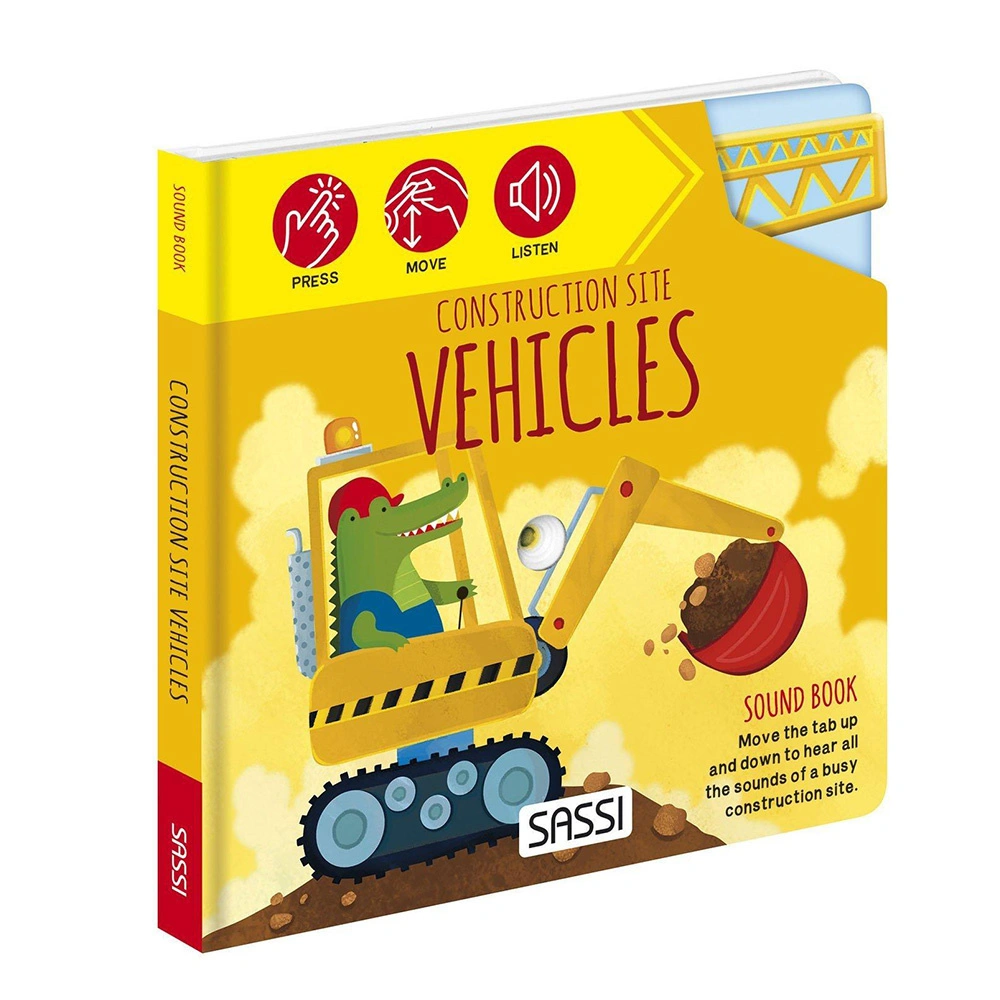 Sound Books - Construction Site Vehicles resmi