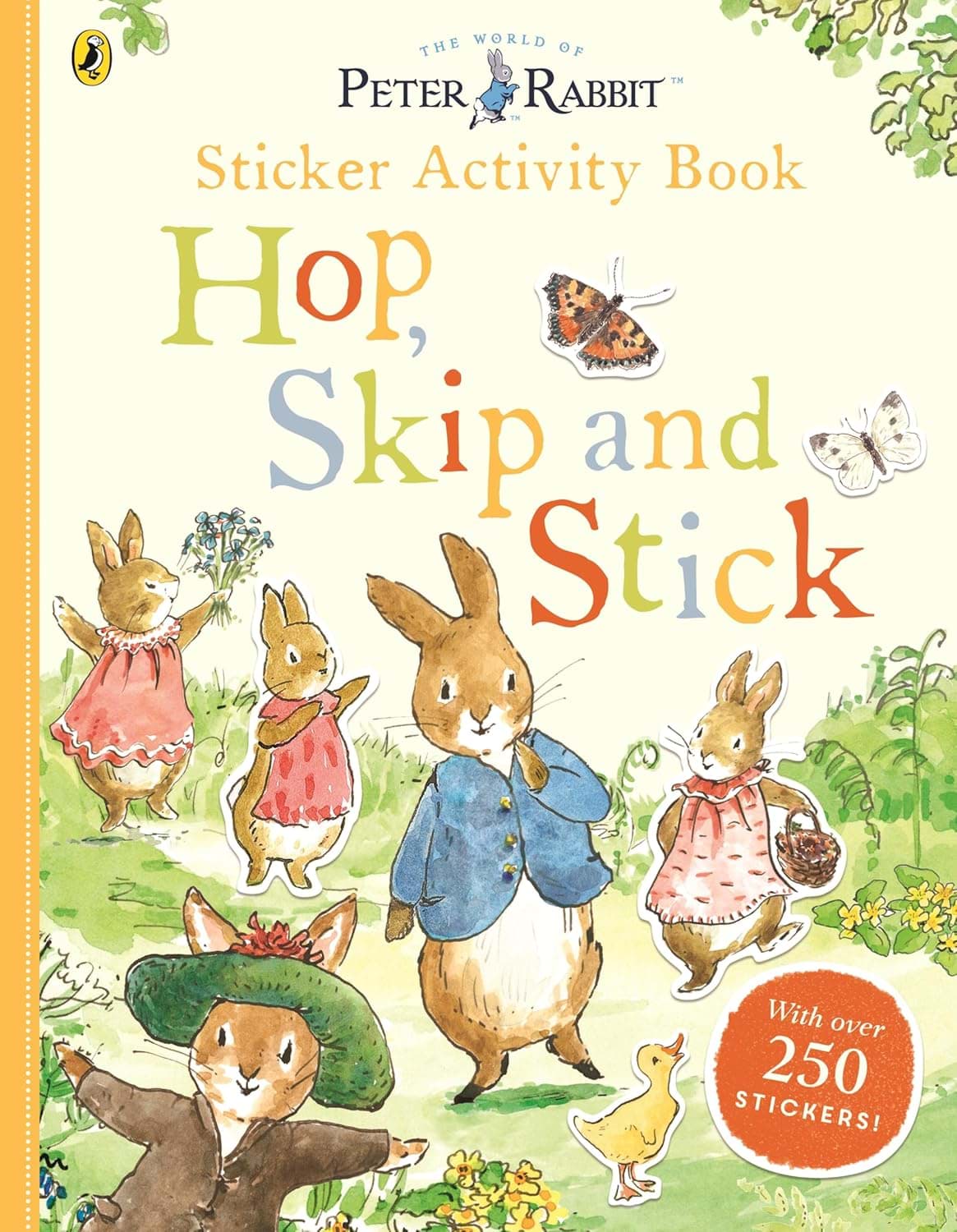 Peter Rabbit Hop Skip Stick Sticker Acti resmi