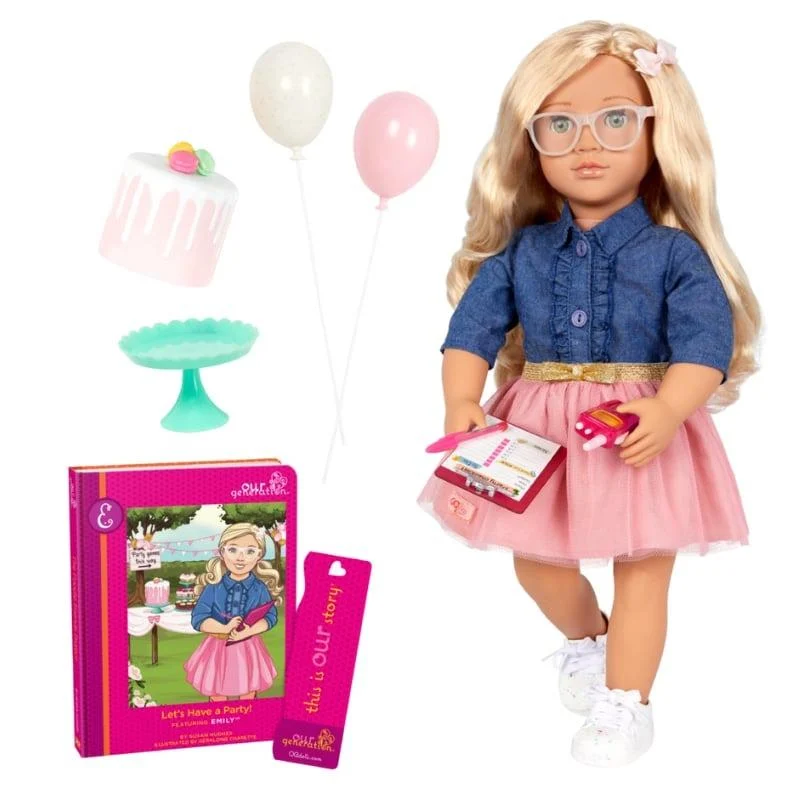 Our Generation Emily Oyuncak Bebek - 46 cm resmi