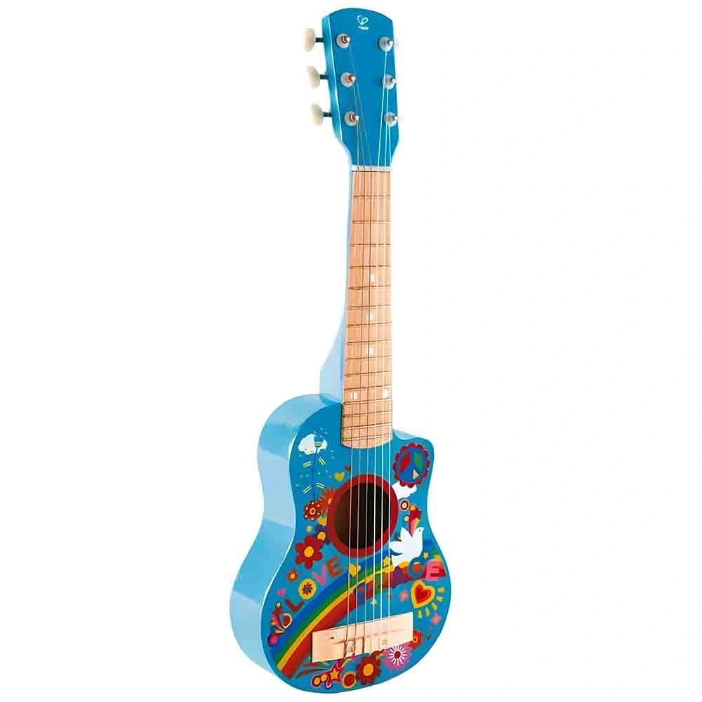 Hape Flower Power Oyuncak Gitar resmi