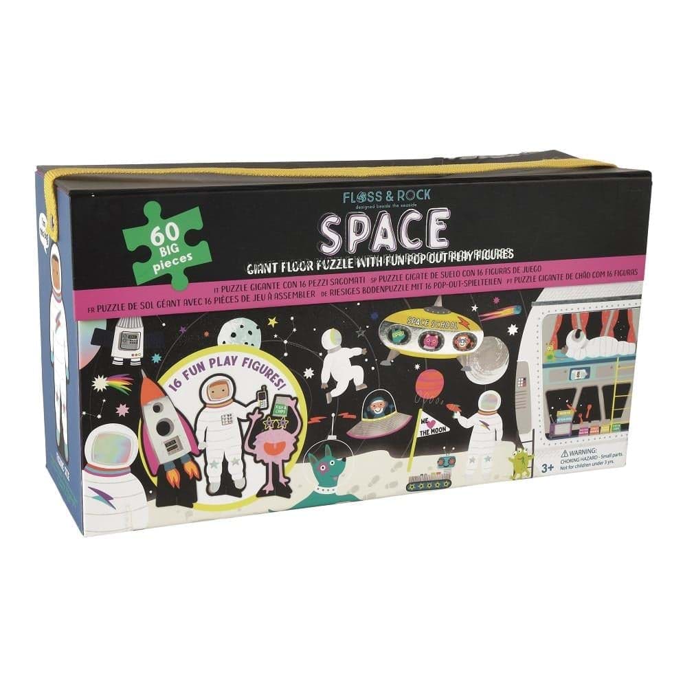 Floss & Rock 60 Parça Yer Yapbozu Space resmi
