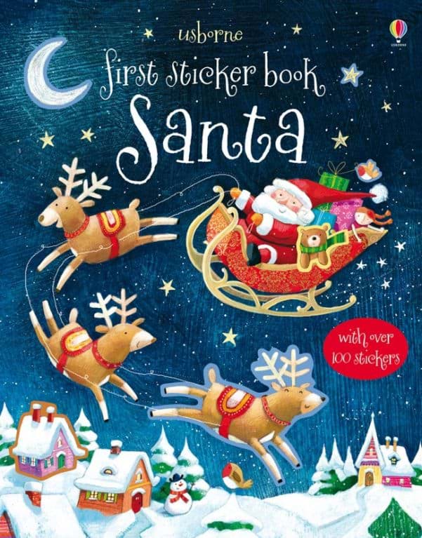 First Sticker Book Santa resmi