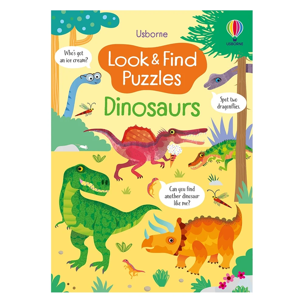 Look And Find Puzzles Dinosaurs resmi