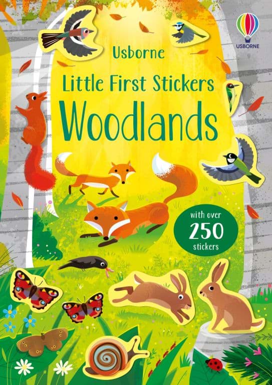 Little First Stickers Woodlands resmi