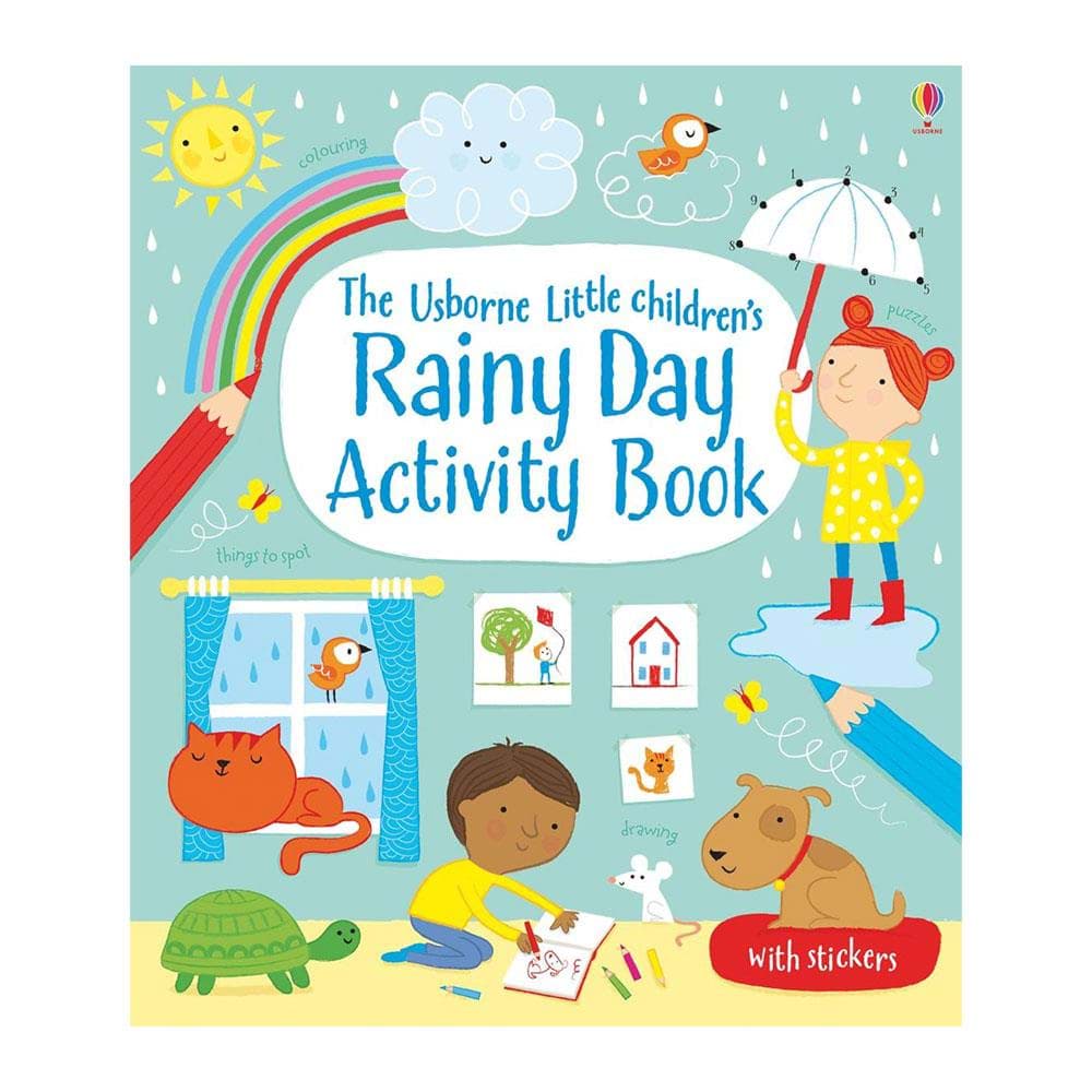 Little Children's Rainy Day Activity Book resmi