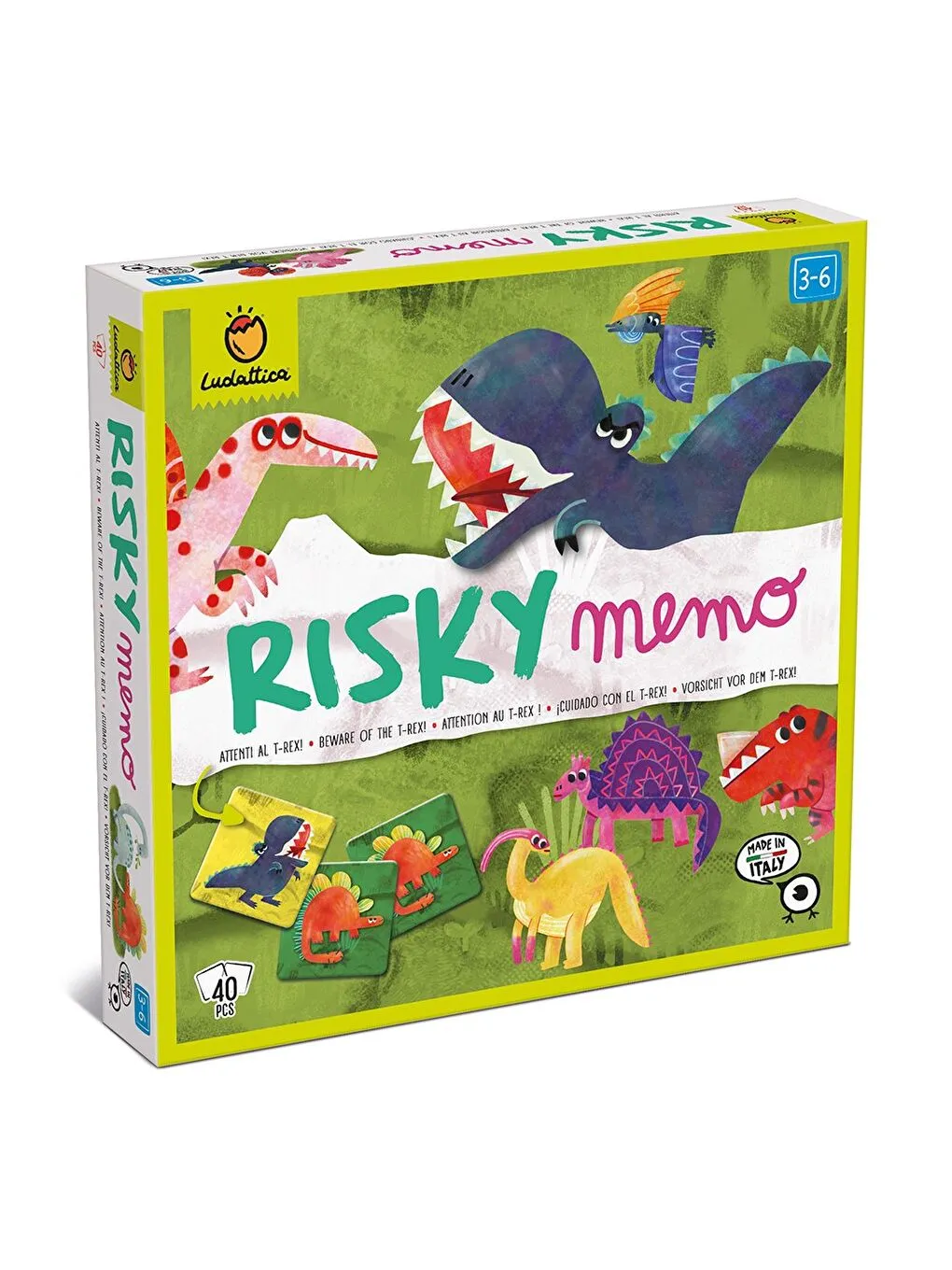 Risky Memo - Beware Of The T-Rex resmi