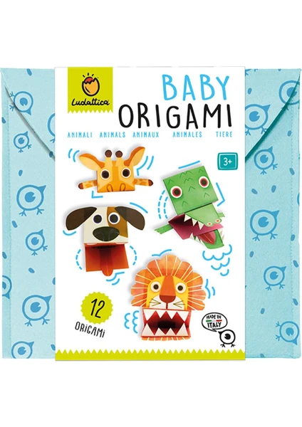 Bebekler için Origami - Hayvanlar resmi