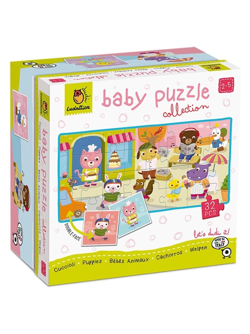 Bebekler için Puzzle - Yavru Hayvanlar resmi