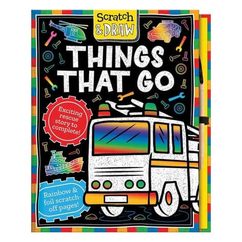 Scratch and Draw - Things That Go resmi