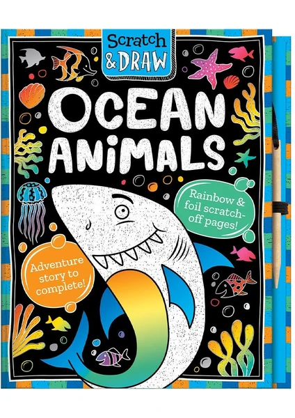 Scratch And Draw - Ocean Animals resmi
