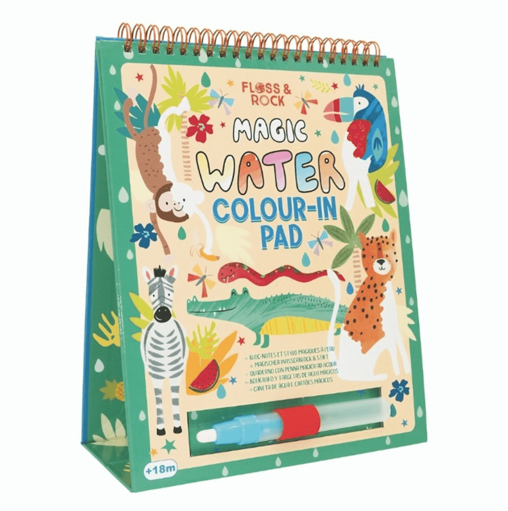 Renk Değiştiren Water Magic Boyama Kitabı Orman resmi