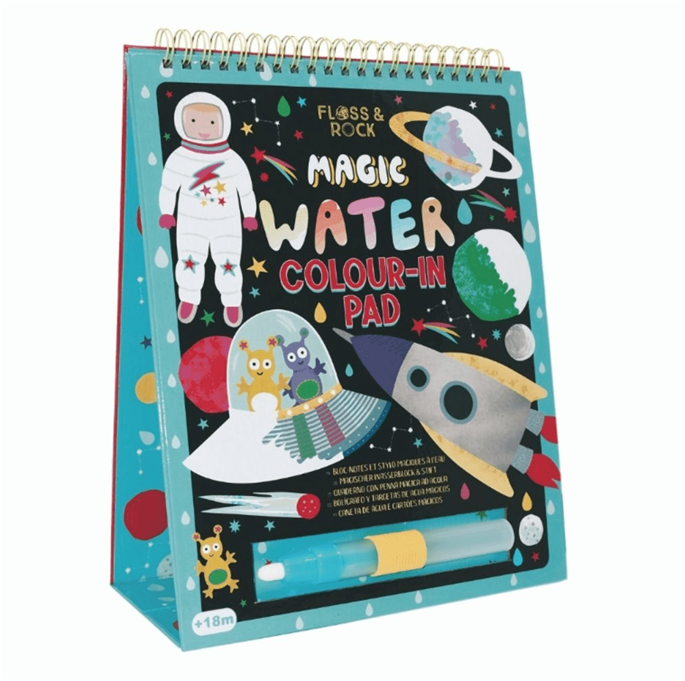 Renk Değiştiren Water Magic Boyama Kitabı Space resmi