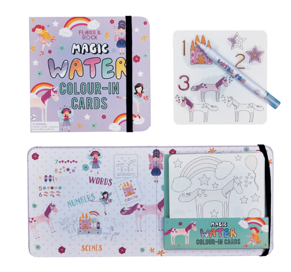 Renk Değiştiren Water Magic Kartlar Fairy Unicorn resmi