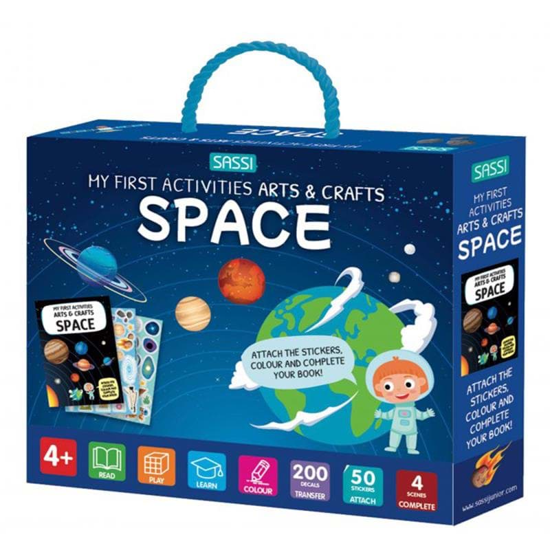 My First Activities Arts And Crafts - Space resmi