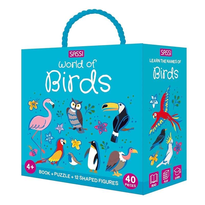 World of Birds - Book and Puzzle resmi