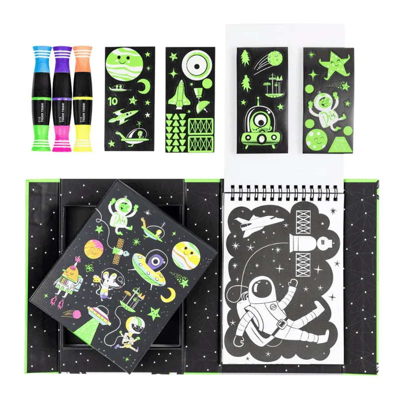 Neon Boyama Seti Tiger Tribe Neon Boyama Seti - Outer Space resmi