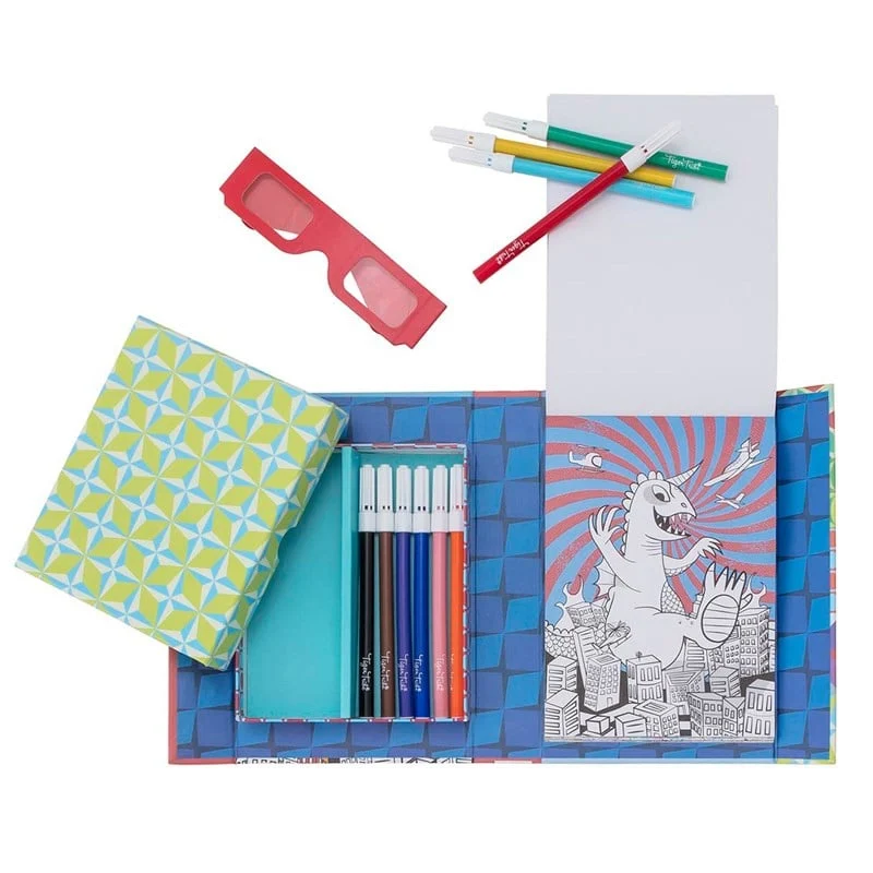 Tiger Tribe 3D Boyama Seti - Sci Fi Fun resmi