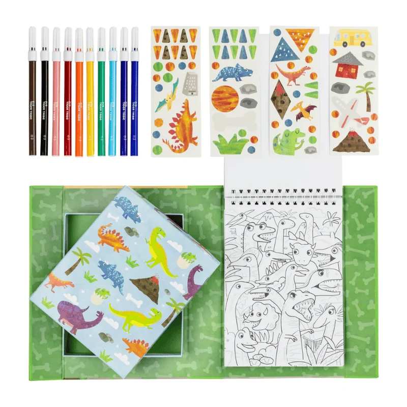 Tiger Tribe Boyama Seti - Dinosaur resmi