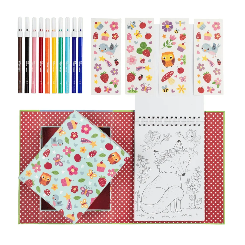 Tiger Tribe Boyama Seti - Forest Fairies resmi