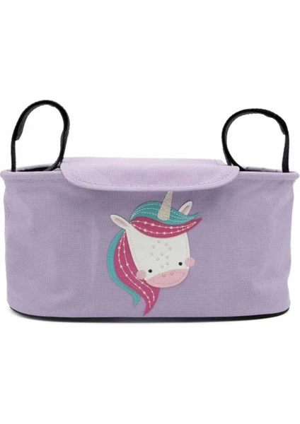 Puset Organizatörü - Sevimli Unicorn resmi