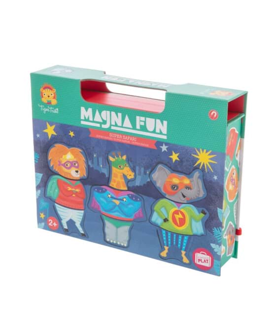 Tiger Tribe Eğlenceli Puzzle Magnet - Safari resmi