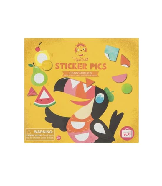 Tiger Tribe Sticker Seti - Crazy Animals resmi