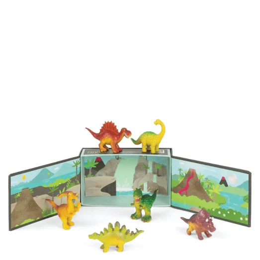 Tiger Tribe Sahneli Hayvan Figürleri - Dinosaurs resmi