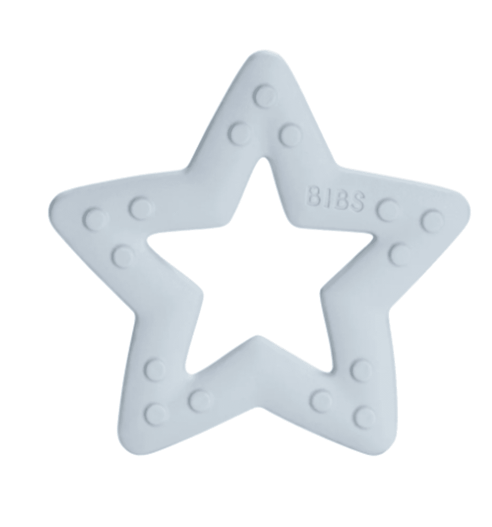 Bibs Baby Bitie Star Diş Kaşıyıcı Baby Blue resmi