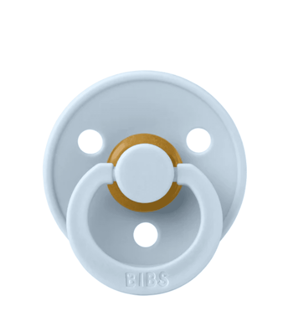 Bibs Colour Kauçuk Emzik Baby Blue Size 2 resmi