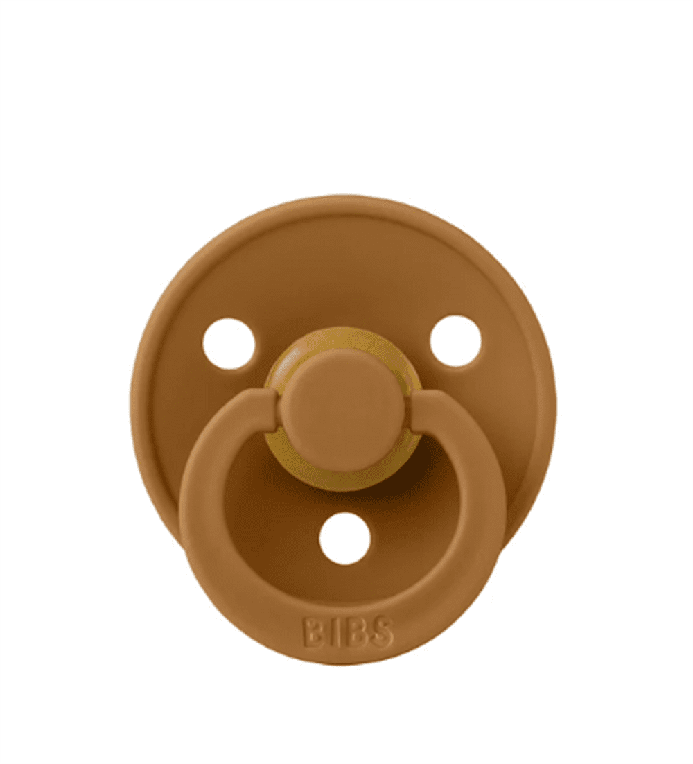 Bibs Colour Kauçuk Emzik Caramel Size 1 resmi