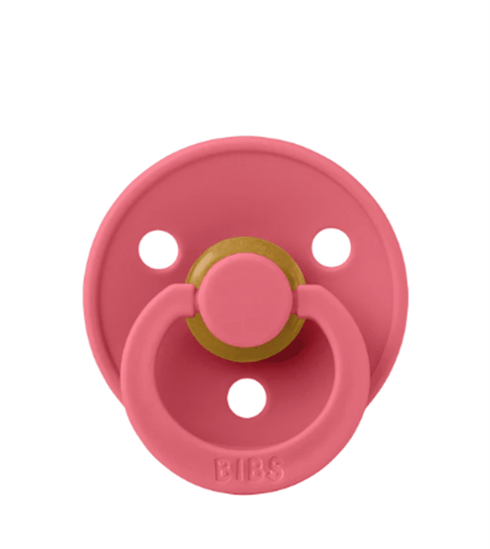 Bibs Colour Kauçuk Emzik Coral Size 2 resmi