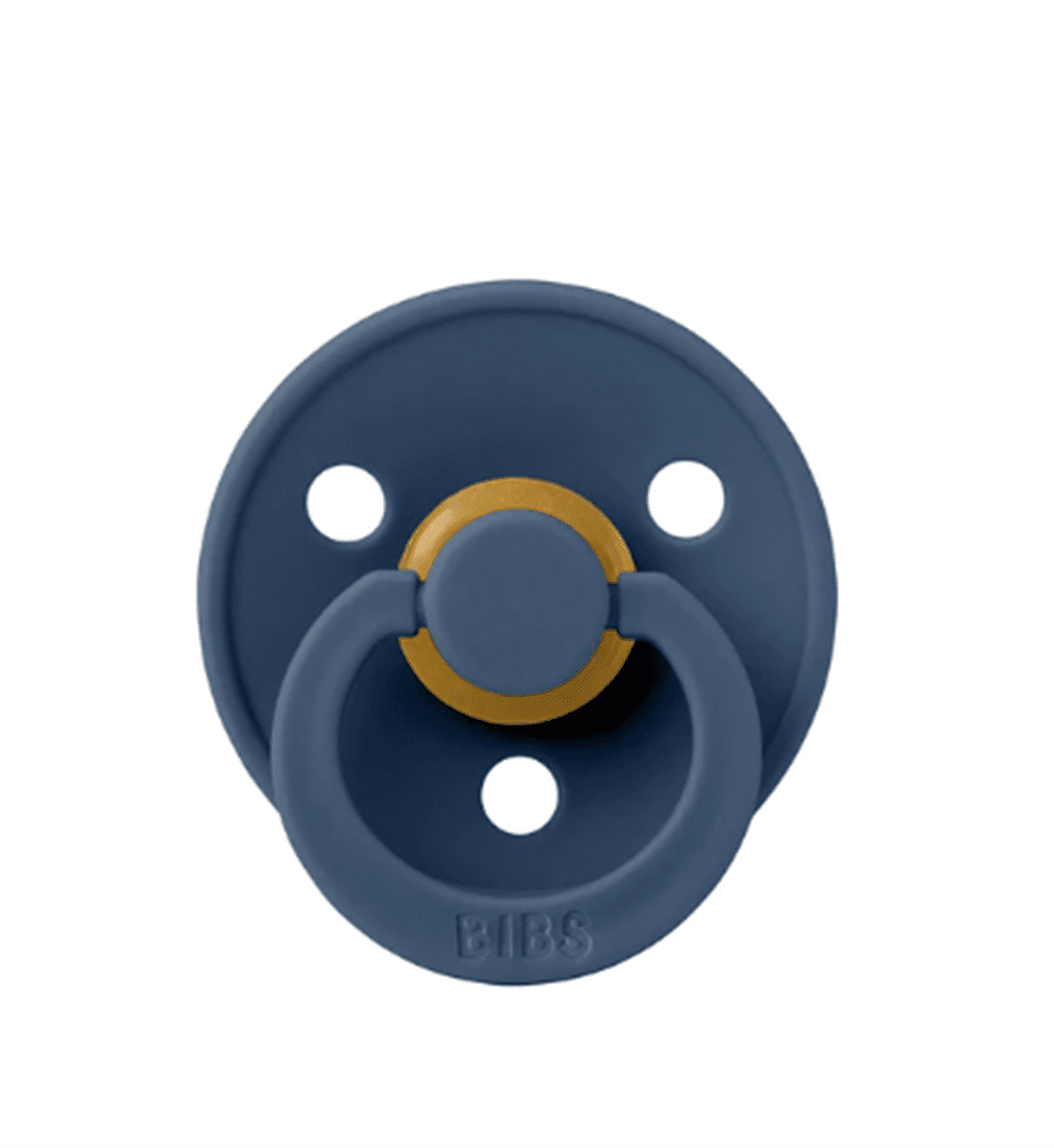 Bibs Colour Kauçuk Emzik Steel Blue Size 1 resmi