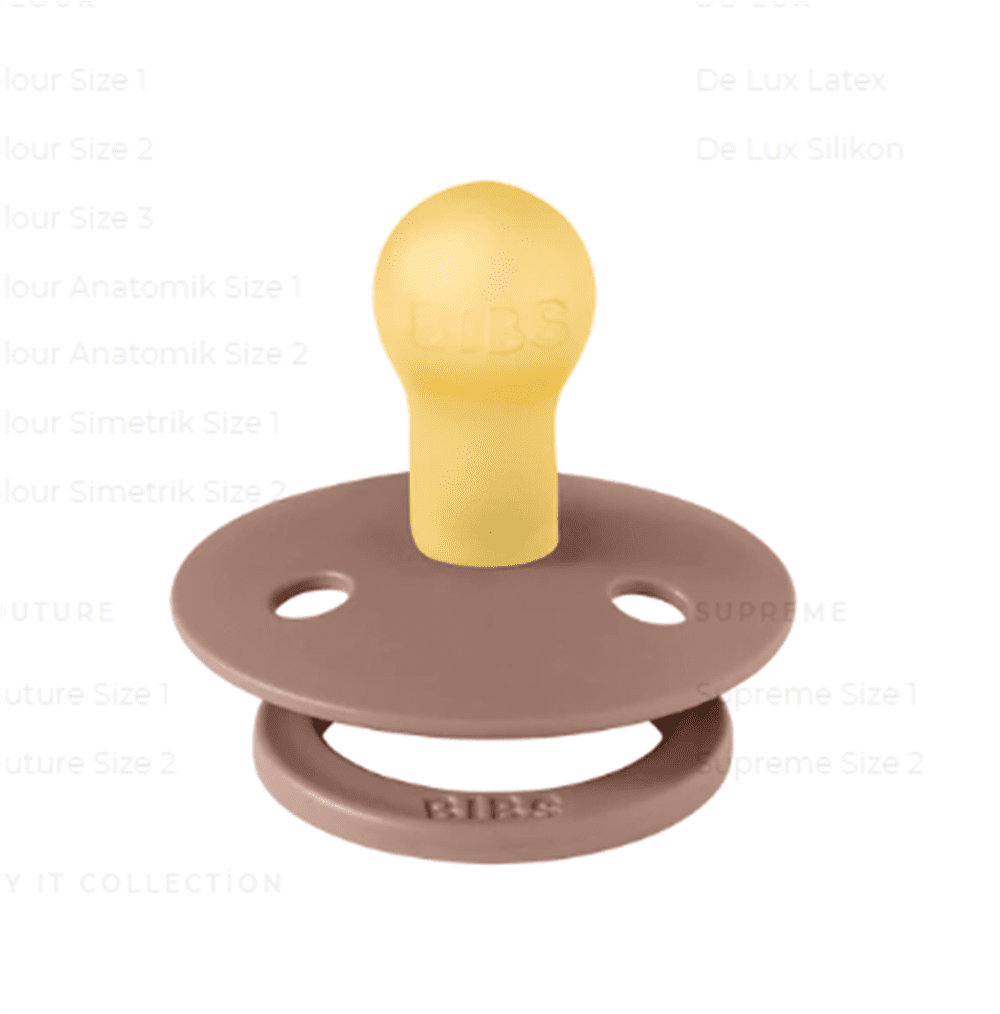 Bibs Colour Kauçuk Emzik Woodchuck Size 1 resmi