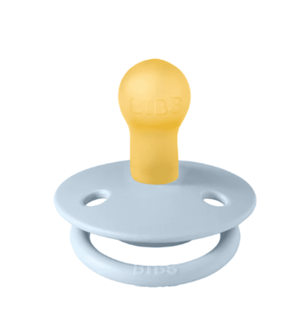 Bibs De Lux Kauçuk Emzik Baby Blue Size 2 resmi