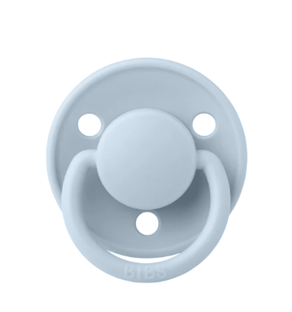 Bibs De Lux Kauçuk Emzik Baby Blue Size 2 resmi