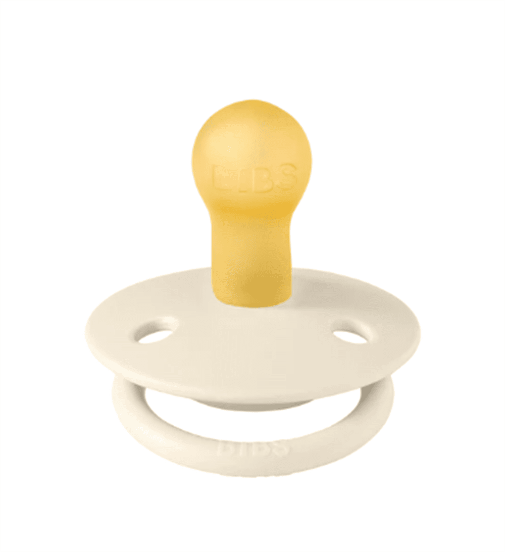 Bibs De Lux Kauçuk Emzik Ivory Size 2 resmi