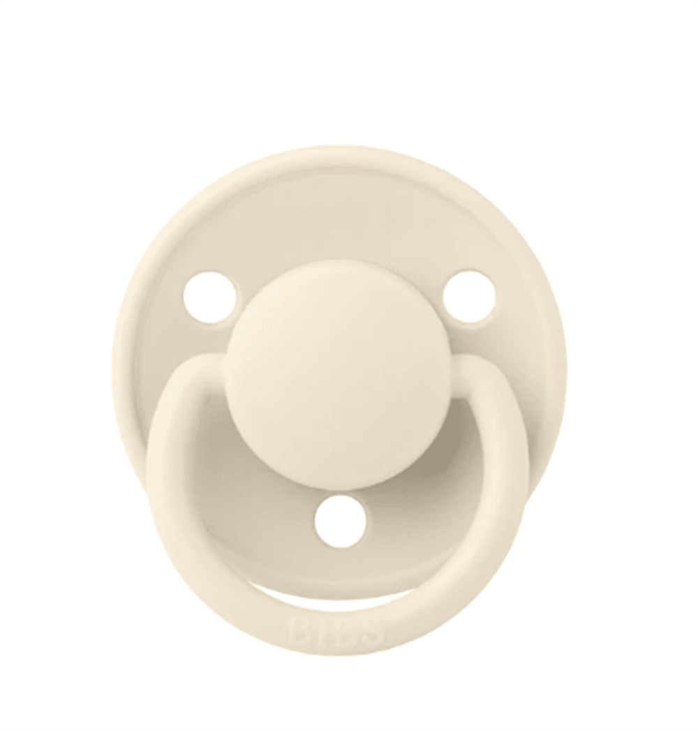 Bibs De Lux Kauçuk Emzik Ivory Size 2 resmi