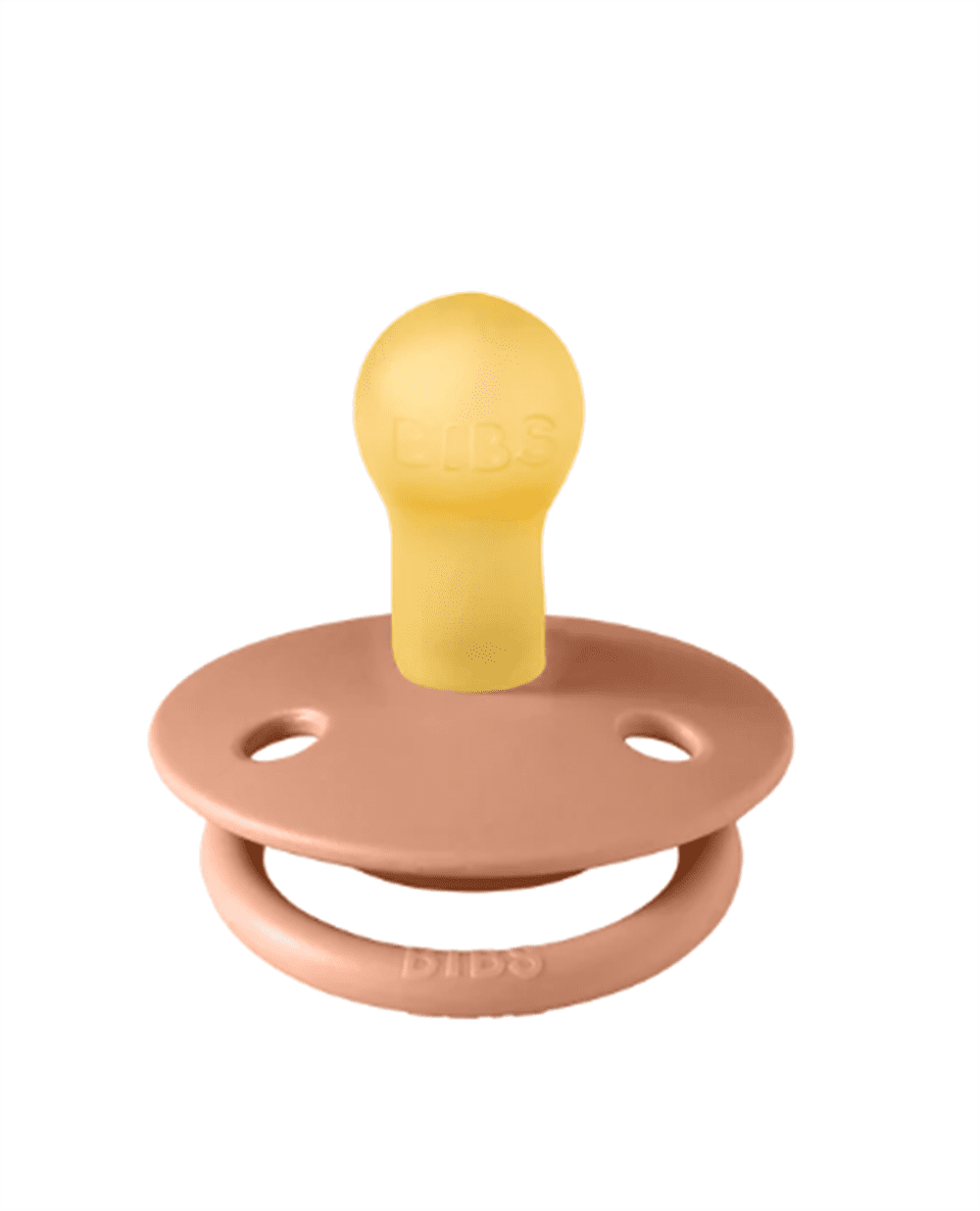 Bibs De Lux Kauçuk Emzik Peach Size 2 resmi