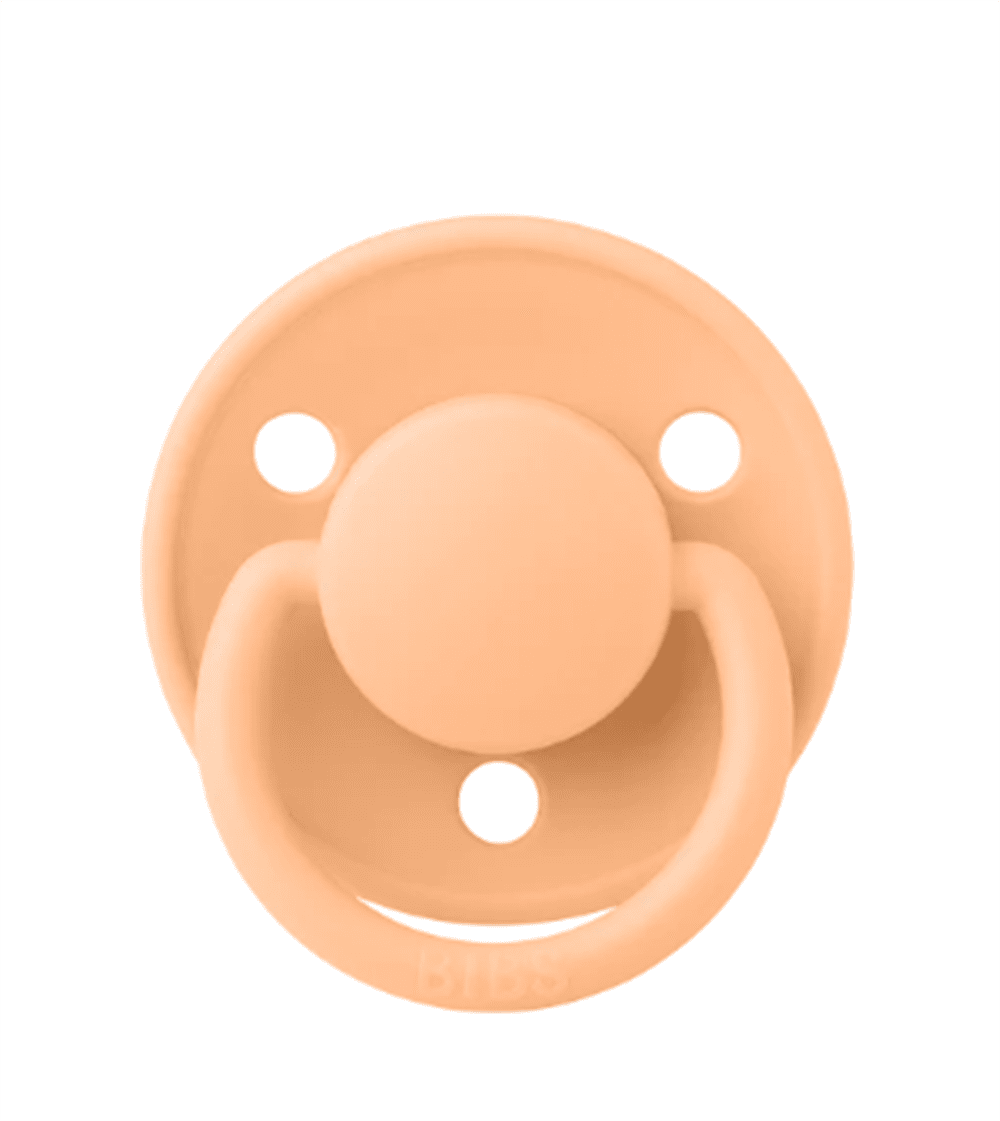 Bibs De Lux Kauçuk Emzik Peach Sunset Size 1 resmi